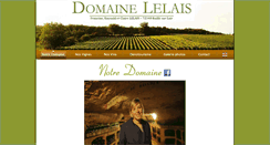 Desktop Screenshot of domainelelais.com